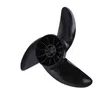 A black three-bladed propeller is shown against a white background. Produktbild-Vorschau