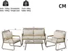 Flieks Gartenlounge-Set 4 Personen, Gartenmöbel-Set Produktbild-Vorschau 7