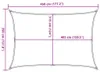 vidaXL Sonnensegel 160 g/m² Rechteckig Gelb 3,5x4,5 m HDPE Produktbild-Vorschau 7