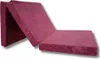 Matelas pliable 195x65x10 cm - 1224, 3 segments, léger, Voir les images du produit 1