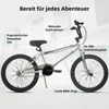 24 Zoll BMX Freestyle Fahrrad Doppelte Handbremsen Trick Produktbild-Vorschau 2