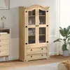 vidaXL gablota Corona 99x43x187 cm lite drewno sosnowe Podgląd zdjęcia produktu 3