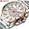 A close-up studio shot of a men's wristwatch. Produktbild-Vorschau