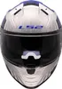 LS2 FF811 Vector II Freedom Helm, weiß/blau, L (59/60) Produktbild-Vorschau 8