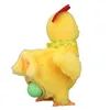 Poule électronique en peluche, pond 3 œufs, danse et joue Voir les images du produit 2