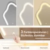 Coiffeuse Merax avec miroir LED, coiffeuse éclairée, 2 Voir les images du produit 7