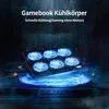 Notebook-Kühler RGB-Laptop-Kühler mit 6 Lüftern, Produktbild-Vorschau 5