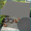 Sonnensegel wasserdicht groß Markise UV quadratisch Graphit Produktbild-Vorschau 8
