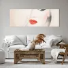 Bild auf Leinwand - Leinwandbild - Frau Gesicht Lippen - Produktbild-Vorschau 6
