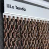 La Tenda ALUSAX 3 Kettenvorhang braun,Maße:90 x 210 cm Produktbild-Vorschau 7