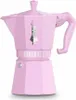 Bialetti Moka Exclusive, Mokka-Kanne, Pink, Aluminium, 6 Produktbild-Vorschau 1