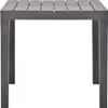 vidaXL Gartentisch Moccafarben 78 x 78 x 72 cm Kunststoff Produktbild-Vorschau 2
