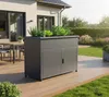 Westmann Plexa Metall Hochbeet mit Stauraum mit Produktbild-Vorschau 4