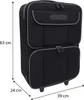 Valise de voyage avec sacoche pour ordinateur portable | Voir les images du produit 14
