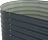 vidaXL Grządka stalowo-szara 160x80x81 cm Grządka warzywna Podgląd zdjęcia produktu 6
