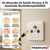 Premium X 20m Sat-Kabel – Satelliten-Kabel, Antennenkabel, Produktbild-Vorschau 4