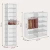 Sekey Schuhregal Schmal Schuhschrank mit 10 Fächern 1-tlg Produktbild-Vorschau 7