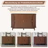 Merax Sideboard Kommode mit 2 Schiebetüren, Produktbild-Vorschau 7