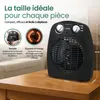 Aérotherme Emerio 2000 watts 2 niveaux de chauffage Voir les images du produit 3