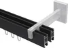 Interdeco Innenlaufstange / Gardinenstange mit Innenlauf Produktbild-Vorschau 3