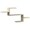 A floating shelf with a zig-zag design. Náhled obrázku produktu