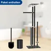 Toilettenpapierhalter, Klopapierhalter, 4-in-1 Produktbild-Vorschau 4
