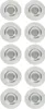 Nobo Magnete 10 Stk. für Glas-Whiteboards 32 mm Produktbild-Vorschau 4
