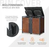 ML-Design Mülltonnenbox 4er für 4 Tonnen 240L 264x80x116,3 Produktbild-Vorschau 2
