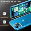 Transparente Blaue Hülle Für Iphone 13/Iphone14 Produktbild-Vorschau 4