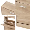 Schuhschrank 'Sykkylven' Schuhkipper mit 2 Klappen 81 x 63 Produktbild-Vorschau 8