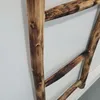Teak Deko-Leiter geflammt KEPALA ca. H150cm Handtuchhalter Produktbild-Vorschau 4