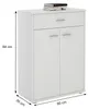 Kommode Sideboard Schrank TOMMY in weiß, Anrichte Highboard Produktbild-Vorschau 2