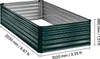 VEVOR Hochbeet Metall 203x102x46 cm, Rechteckiges Produktbild-Vorschau 8