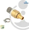 tecuro Saugfilter Set 1/2 Zoll - MS Fußventil mit Produktbild-Vorschau 2