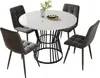 Sweiko wit met metalen poten (1 stuk), keukentafel, stevig Productafbeelding-voorbeeld 3