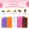 Zuckerwatte-Set 5 x 250g: Blaubeere, Orange, Kokosnuss, Produktbild-Vorschau 3