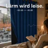 1x 100% zatemňovací termozávěsy Tmavě modrá neprůhledná Náhled obrázku produktu 5