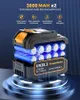 Akku Laubbläser mit 2x 3000mAh Akku und Ladegerät, 650W Produktbild-Vorschau 5