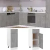 vidaXL Schubunterschrank Lyon Betongrau 30x46x81,5 cm Produktbild-Vorschau 1