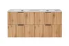 Koupelnová skříňka s umyvadlem ADEL Dub U120/1 | 120 cm Náhled obrázku produktu 5