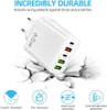 Multi USB C Ladegerät, 5 Ports Mehrfach Ladegerät mit Produktbild-Vorschau 3
