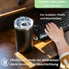 FRADABOX® Premium Edelstahl Thermobecher „Neri“ 600ml Produktbild-Vorschau 6