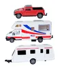 WOHNMOBIL mit WOHNWAGEN & PICK UP Truck mit Rückzug Produktbild-Vorschau 2