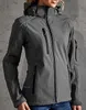 Softshell Jacke Plus Size Damen, Stahlgrau, XXXL Produktbild-Vorschau 2
