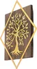 Wallity Tree v2 - Gold, Obrázek, Abstract, Kov, Dřevo, Náhled obrázku produktu 8