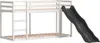 Łóżko Piętrowe Ze Zjeżdżalnią I Drabinką, Białe, 90X200 Cm Podgląd zdjęcia produktu 3