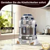 Kaffee French Press, Roboter Motiv Kaffeekanne 960ml, Produktbild-Vorschau 4