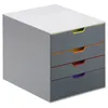 DURABLE Zásuvkový box VARICOLOR® 4, vícebarevné, 760427 Náhled obrázku produktu 17