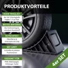4x Unterlegkeil mit Griff 1,5 t je Paar Radkeil Kunststoff Produktbild-Vorschau 7