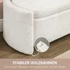HOMCOM Sedacia lavica, posteľná lavica s úložným Náhľad obrázku produktu 5